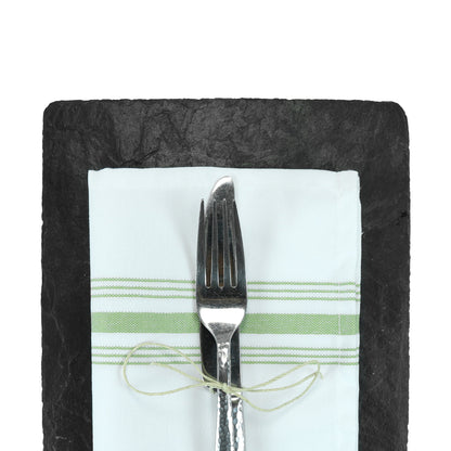 Arkwright Home® Mariposa Bistro NaPackin 18x22 Green Stripe, 120/Case (BISTRO-GRN-CS)