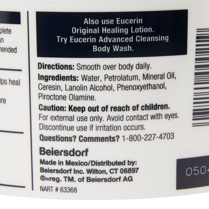 Eucerin® Original Hand and Body Moisturizer 16 oz. Jar Unscented Cream (538808_EA)