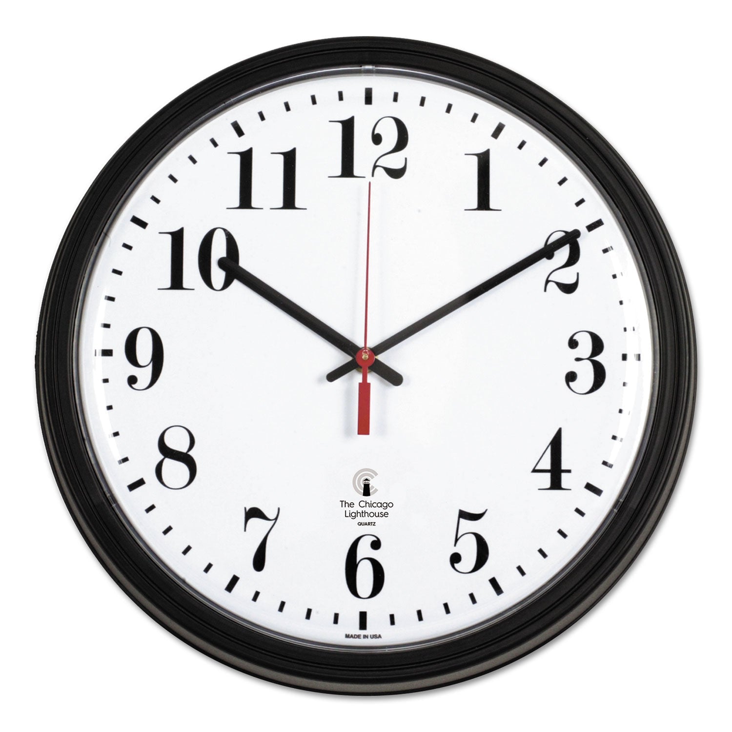 chicago-lighthouse-black-quartz-contract-clock-num-ilc67700002_1