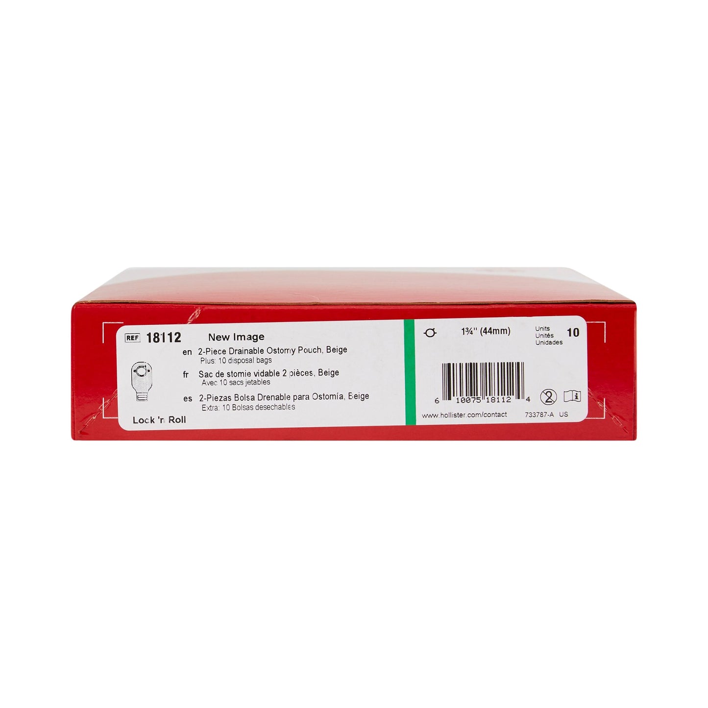 New Image™ Colostomy Pouch Two-Piece System 12 Inch Length Drainable (474494_BX)