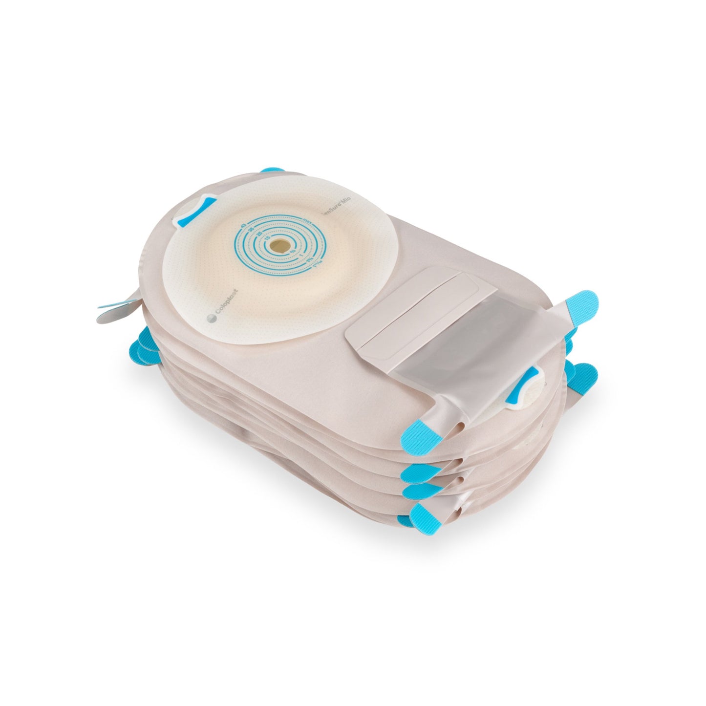 SenSura® Mio Convex Ostomy Pouch One-Piece System 11 Inch Length, Maxi Convex Light, Trim to Fit 3/8 to 1-11/16 Inch Stoma Drainable (995394_BX)