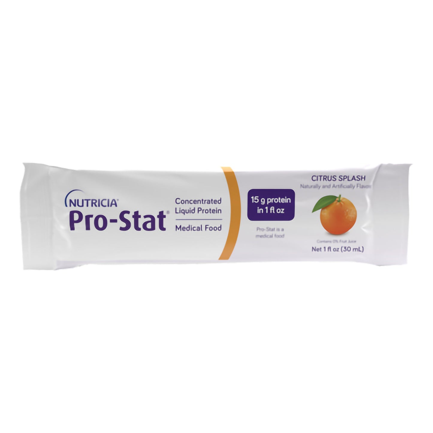 Pro-Stat® Oral Supplement Citrus Splash Flavor Liquid 1 oz. Individual Packet (852220_EA)
