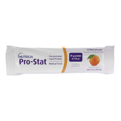 Pro-Stat® Oral Supplement Citrus Splash Flavor Liquid 1 oz. Individual Packet (852220_EA)