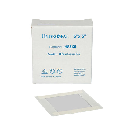 HydroSeal IV Site Barrier Protector 5 X 5 Inch Square NonSterile (1136590_BX)