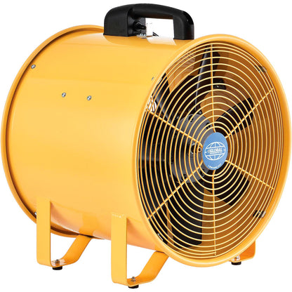 Global Industrial 16" Confined Space Blower Fan, 2 Speed, 2850 CFM, 1 HP (WB292605)