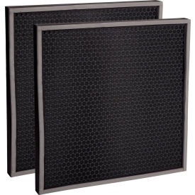 Global Industrial Replacement Activated Carbon Filter For Air Scrubber, 2/Pack (WB292940)