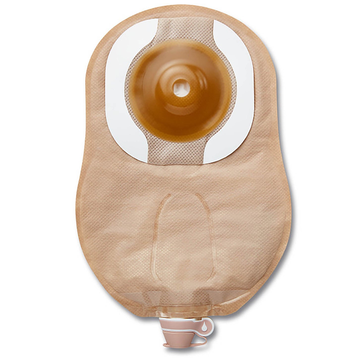 Premier™ Urostomy Pouch One-Piece System 9 Inch Length Convex, Pre-Cut 1-1/8 Inch Stoma Drainable (1046717_BX)