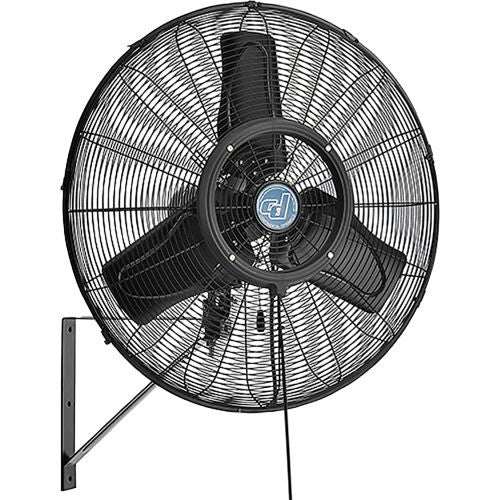 Global Industrial Continental Dynamics&reg; 24" Wall Mounted Misting Fan, Outdoor Rated, Oscillating, 7435 CFM, 1/7 HP (WB293073)