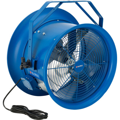 Global Industrial 18" High Velocity Drum Fan w/ Yoke Mount, 7,700 CFM, 1/2 HP (WB293093)