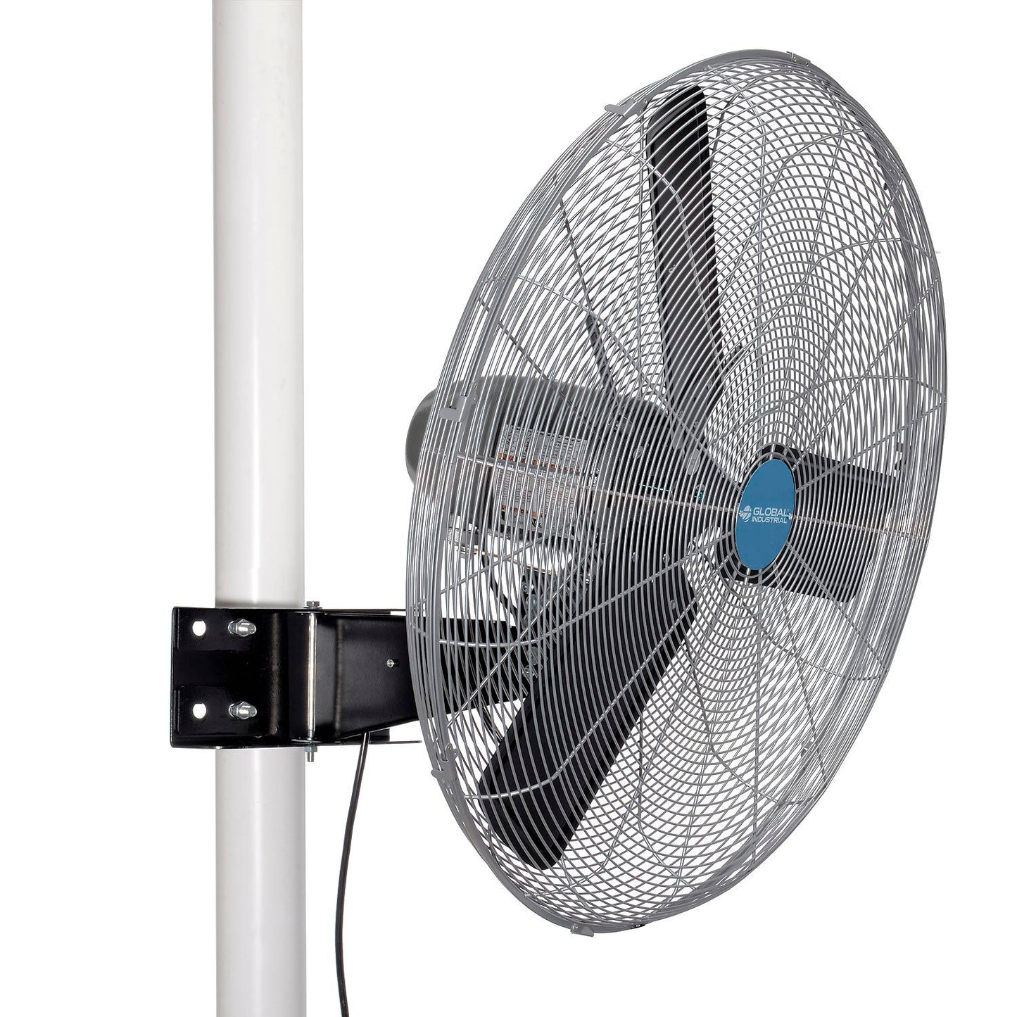 Global Industrial 30" Oscillating Fan, Pole or Column Mount, 8,775 CFM, 1/3 HP (WB293156)