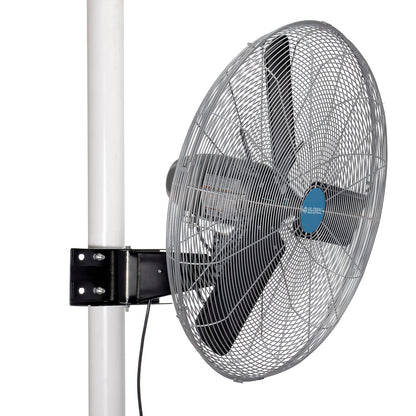 Global Industrial 30" Oscillating Fan, Pole or Column Mount, 8,775 CFM, 1/3 HP (WB293156)
