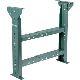 Global Industrial H-Stand Support for Conveyors, Adjustable Height & Width, 3000 lb. Cap. (WB293184)