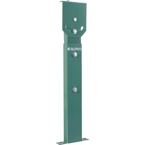 Global Industrial Adjustable Single Leg Support for Curved Conveyors, 24" to 36"H (WB293192)