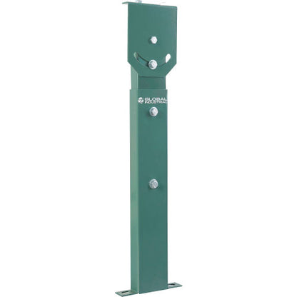 Global Industrial Adjustable Single Leg Support for Curved Conveyors, 24" to 36"H (WB293192)