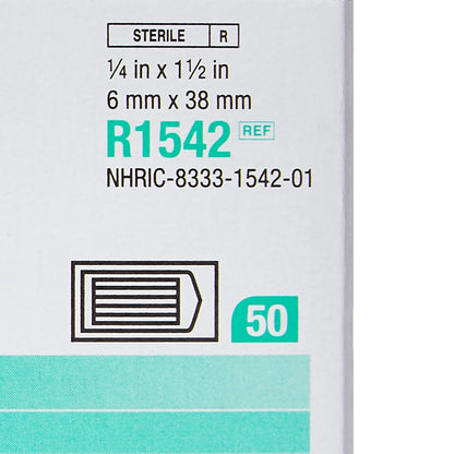Steri-Strip™ Skin Closure Strip 1/4 X 1-1/2 Inch Nonwoven Material Reinforced Strip White (5781_EA)