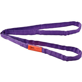 Global Industrial Polyester Round Sling, Endless, 4 ft, 2600/2100/5200 Lbs Cap (WB298490)