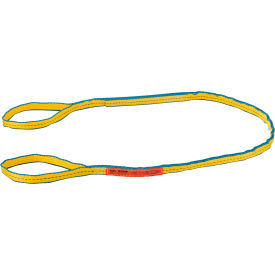 Global Industrial Sling, Eye & Eye, 6 Ft L x 1 In W, 3200/2500/6400 Lbs Cap (WB298517)