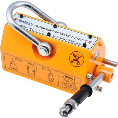 Global Industrial Lifting Magnet, 1600 lb. Capacity (WB298661)