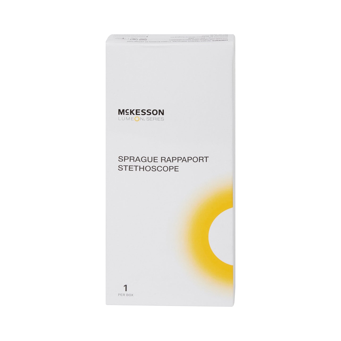 McKesson Sprague Stethoscope Orange 2-Tube 22 Inch Tube Double Sided Chestpiece (1089448_CS)
