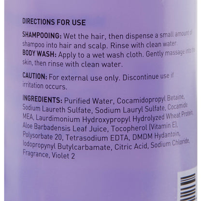McKesson Tearless Shampoo and Body Wash 12 oz. Flip Top Bottle Lavender Scent (877036_CS)