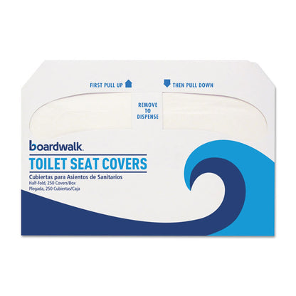 Boardwalk® Toilet Seat Cover Half Fold (547460_CS)
