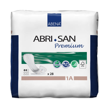 Abri-San™ Premium Bladder Control Pad 11 Inch Length Light Absorbency Fluff / Polymer Core Level 1A (938077_BG)