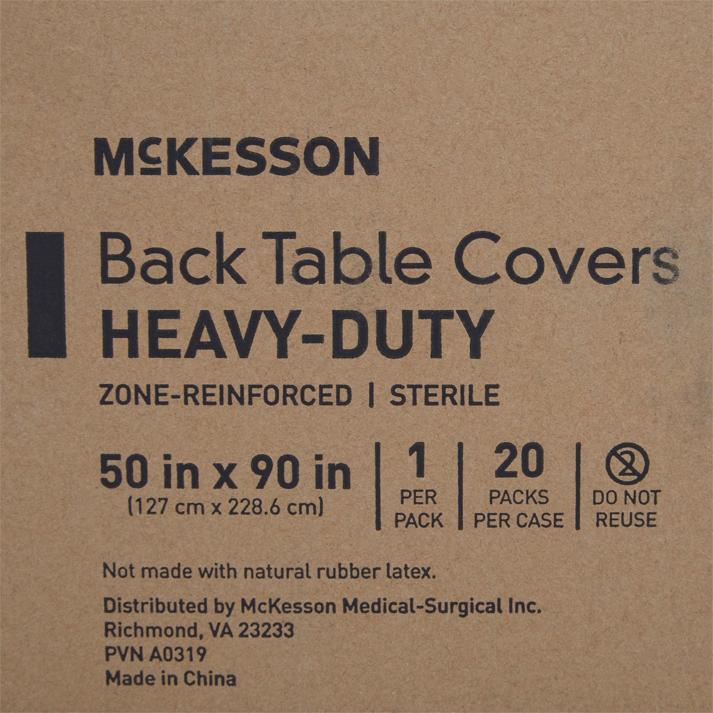 McKesson Table Drape 50 X 90 Inch For Back Table (1130794_PK)
