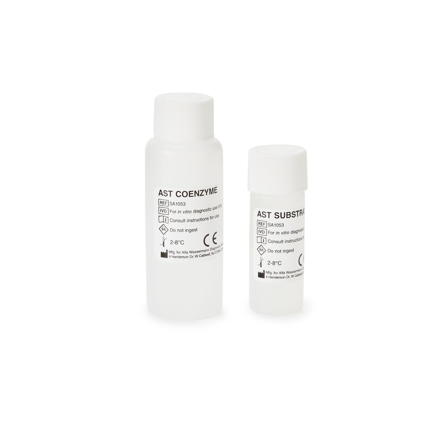 Alfa Wassermann General Chemistry Reagent Aspartate Aminotransferase (AST) For ACE Axcel / ACE Alera Clinical Chemistry Systems 450 Tests (1174839_KT)