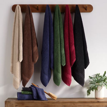 Hospeco® True Color Bath Towel 25x52 Navy, 24/Case (HOSBATH-NAVY)