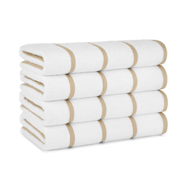 Hospeco® Las Rayas Beach Towel 30x60 Assorted, 4/Pack (HOSBT-HS3060-15ASST)