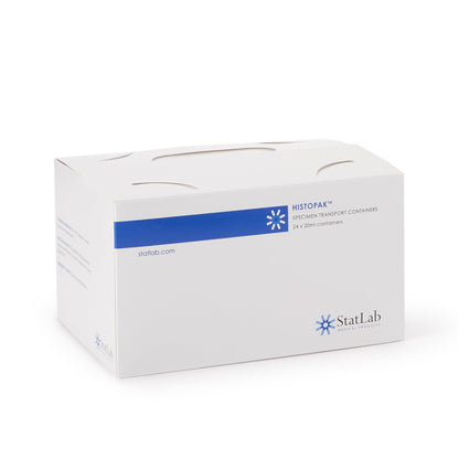 StatClick™ Prefilled Formalin Container 10 mL Fill in 20 mL (0.67 oz.) Screw Cap Warning Label NonSterile (1002261_CS)