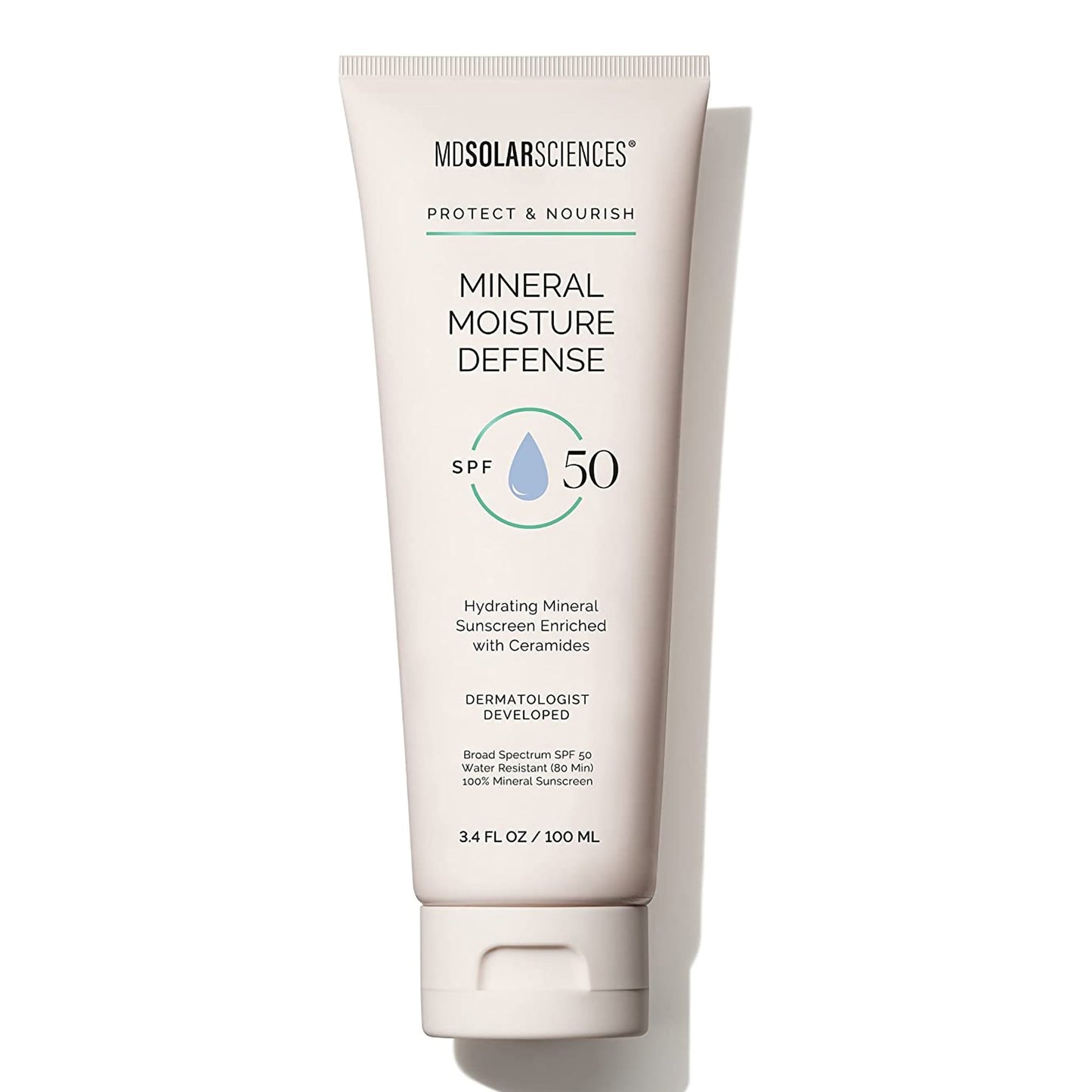 MDSolarsciences™ Mineral Moisture Defense Sunscreen SPF 50 Cream 3.4 oz. Tube (1230941_EA)