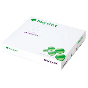Mepilex® Foam Dressing 8 X 8 Inch Without Border Film Backing Silicone Adhesive Square Sterile (712212_BX)