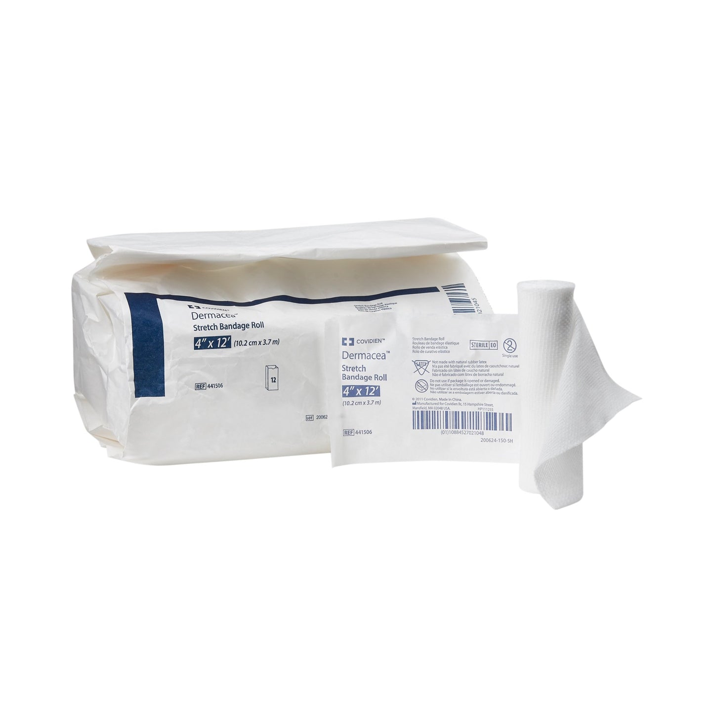 Dermacea™ Conforming Bandage 4 Inch X 4-1/10 Yard 1-Ply Sterile 1 per Pack (529110_EA)