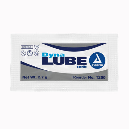 DynaLube Lubricating Jelly 2.7 Gram Individual Packet Sterile (746741_BX)