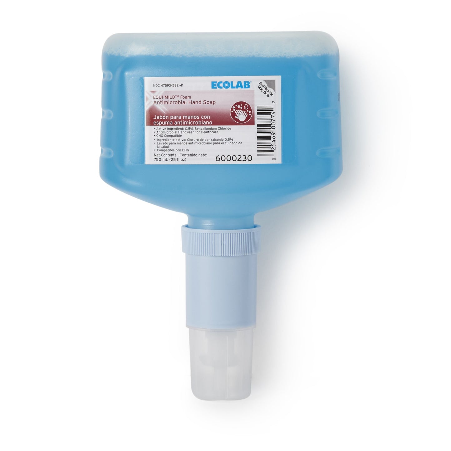 Bacti-Foam™ Antimicrobial Soap Foaming 750 mL Dispenser Refill Bottle Floral Scent (1110230_EA)