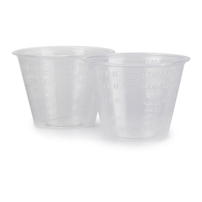 McKesson Medicine Cup 1 oz. Clear Plastic Disposable NonSterile (188670_SL)