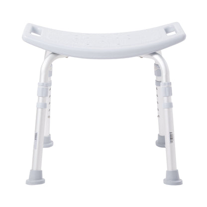 McKesson Bath Bench Without Arms Aluminum Frame Without Backrest 19-1/4 Inch Seat Width 300 lbs. Weight Capacity (1073632_CS)