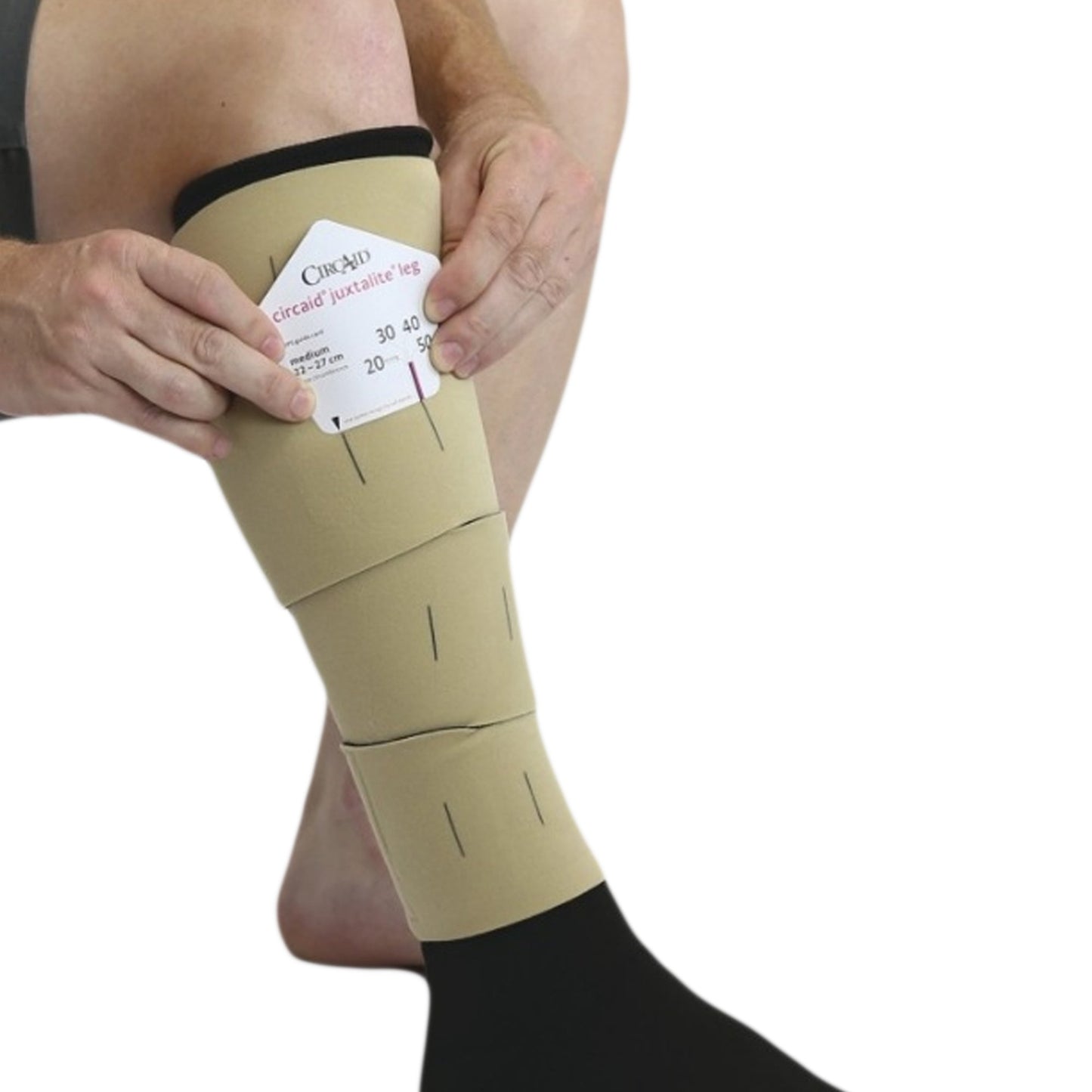 circaid® juxtalite® Compression Wrap Large / Short Tan Lower Leg (1163728_EA)