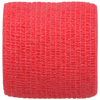 McKesson Cohesive Bandage 2 Inch X 5 Yard Self-adherent Closure Purple / Pink / Green / Light Blue / Royal Blue / Red NonSterile Standard Compression (464156_CS)