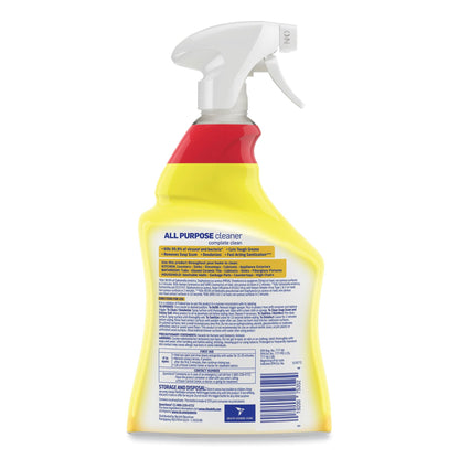Lysol® All Purpose Surface Disinfectant Cleaner Trigger Spray Liquid 32 oz. Bottle Lemon Breeze Scent NonSterile (680982_CS)
