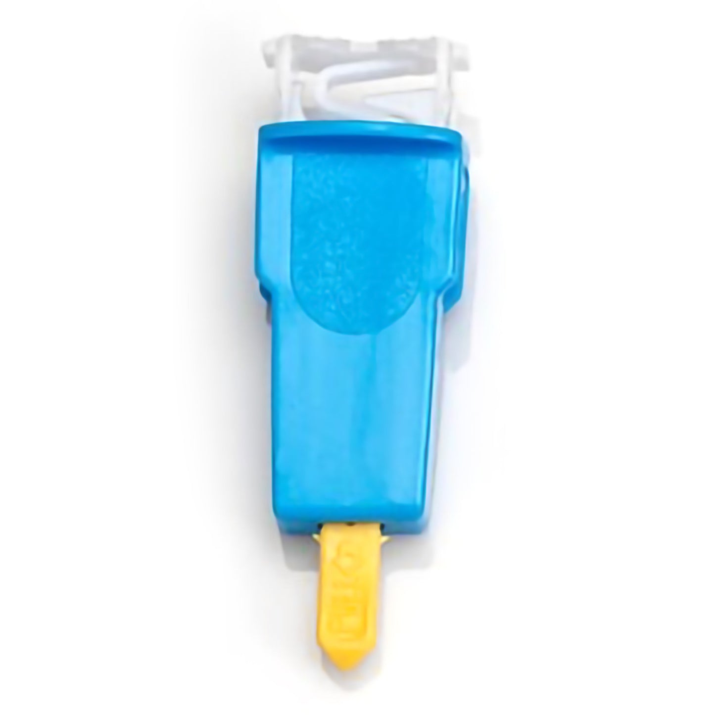 Capiject® Safety Lancet 2.0 mm Blade Retractable Push Button Activation Finger (682037_CS)