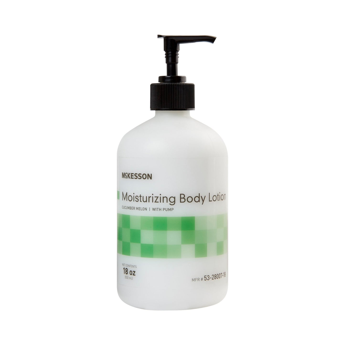 McKesson Hand and Body Moisturizer 18 oz. Pump Bottle Cucumber Melon Scent Lotion (877027_EA)
