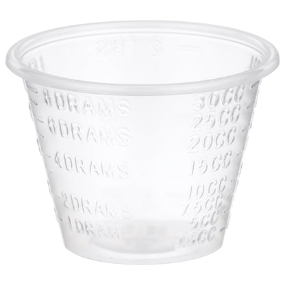McKesson Medicine Cup 1 oz. Clear Plastic Disposable NonSterile (188670_SL)