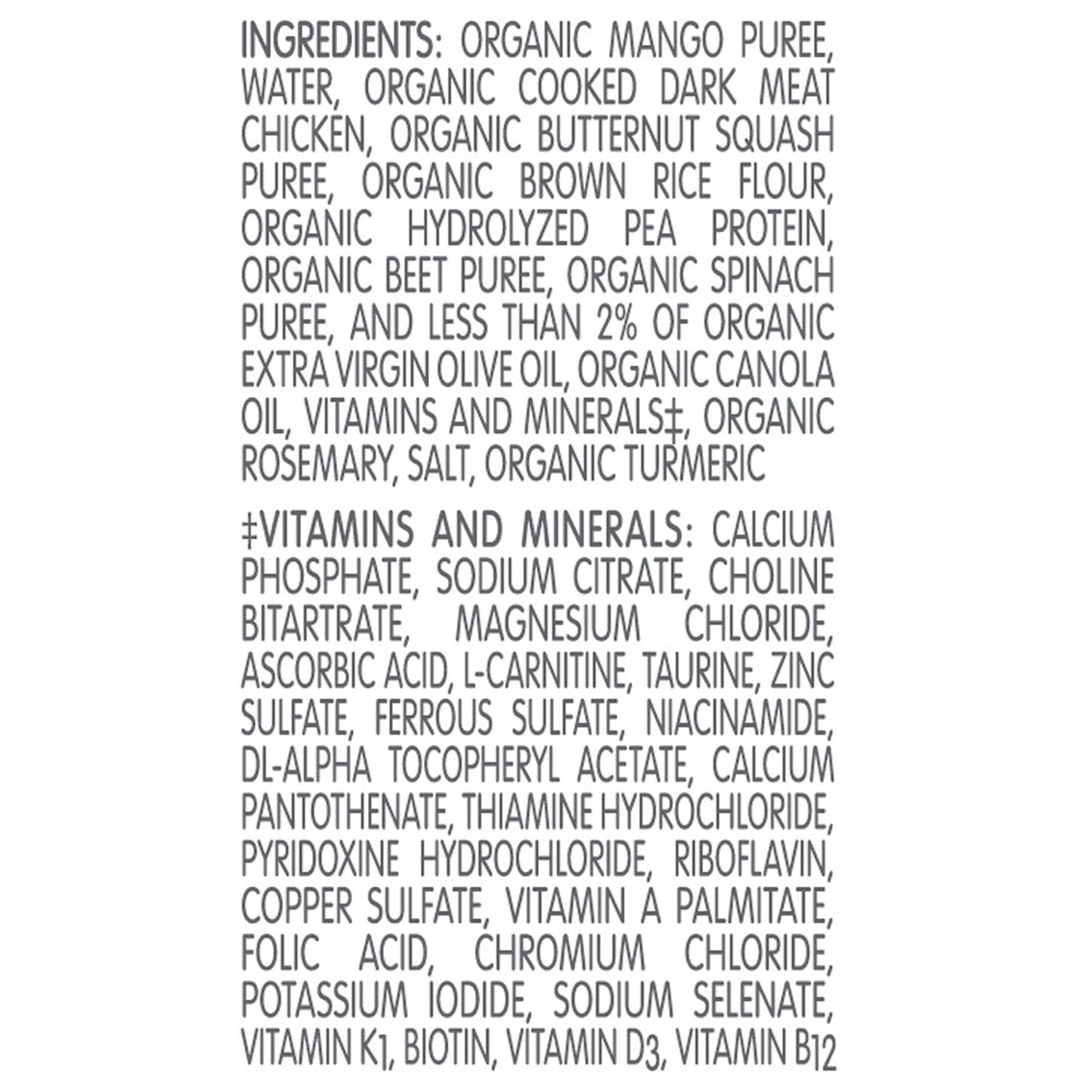 Compleat® Organic Blends Oral Supplement Chicken-Garden Flavor Liquid 10.1 oz. Pouch (1092417_EA)