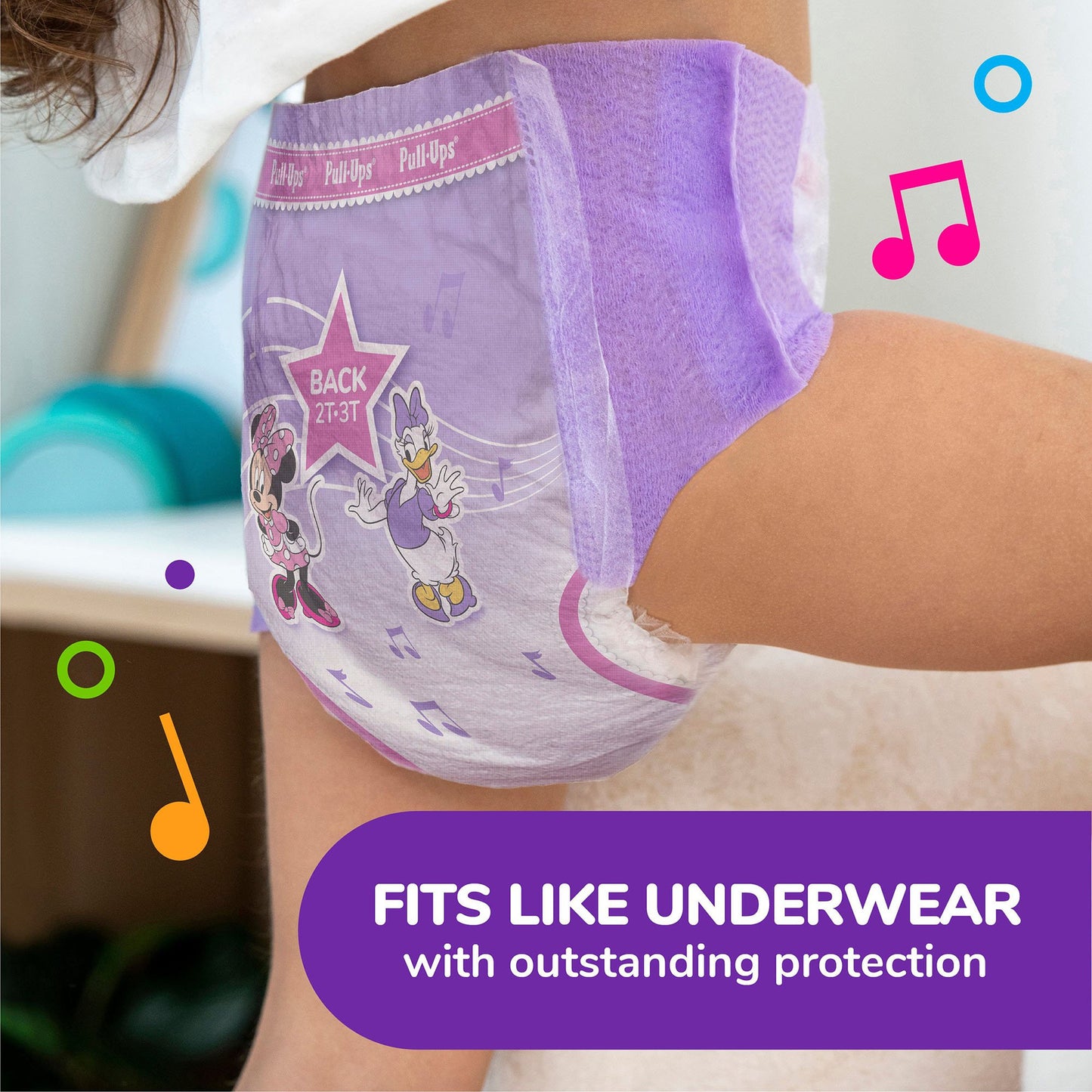 Pull-Ups® Female Toddler Training Pants Size 4T to 5T Disposable Moderate Absorbency (1160321_PK)