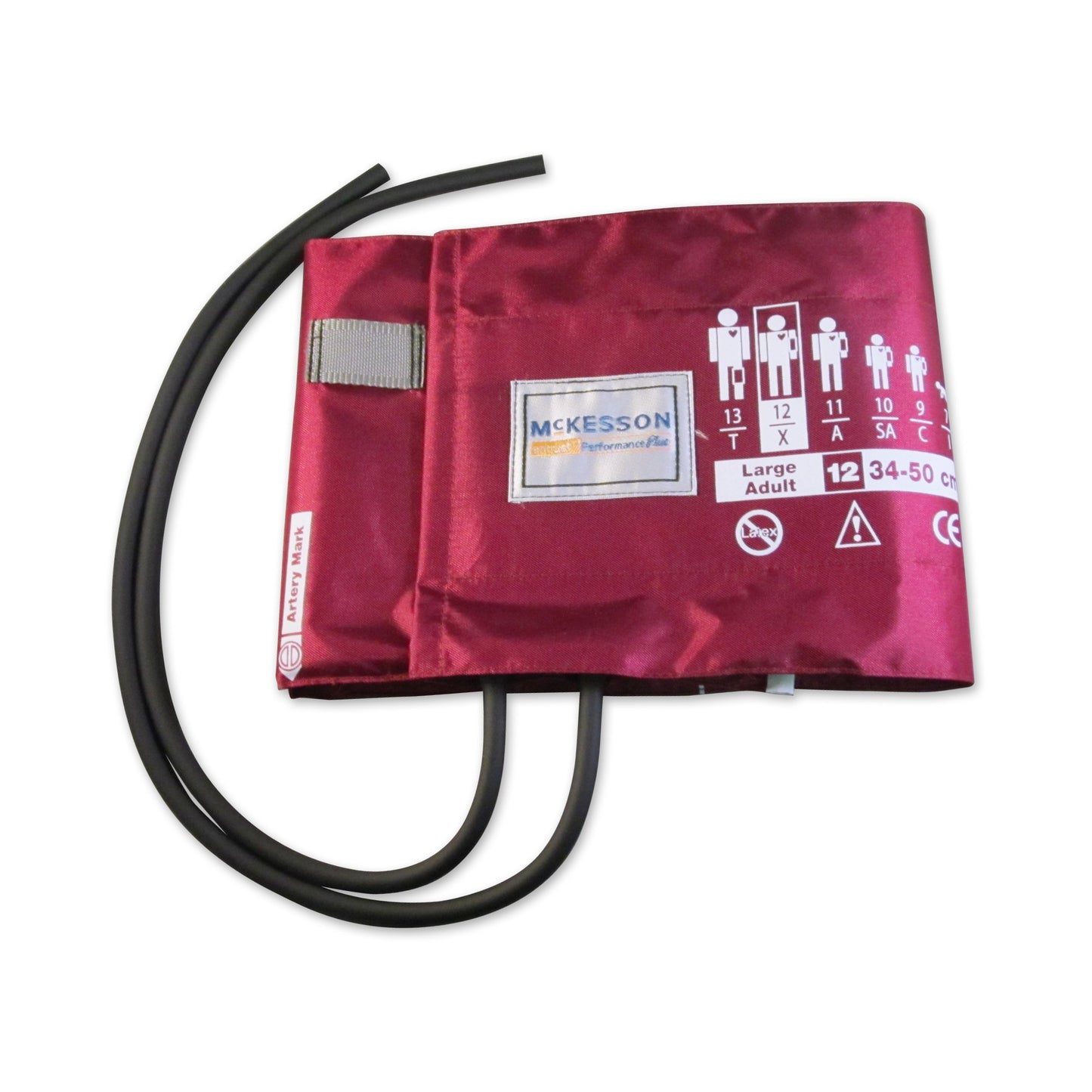McKesson LUMEON™ Reusable Blood Pressure Cuff 34 to 50 cm Arm Nylon Cuff Large Adult Cuff (803204_BX)