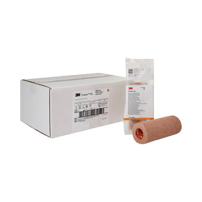 3M™ Coban™ LF Cohesive Bandage 6 Inch X 5 Yard Self-Adherent Closure Tan NonSterile Standard Compression (388427_EA)