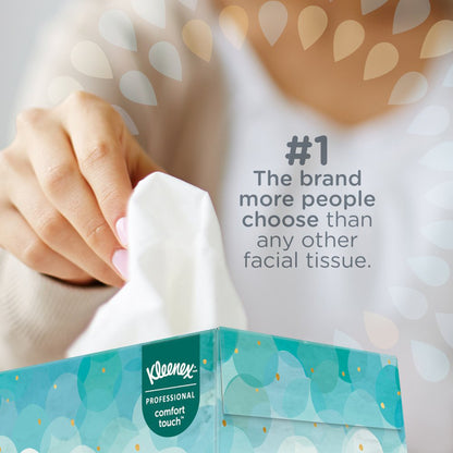 Kleenex® Facial Tissue White 8-1/5 X 8-2/5 Inch 100 Count (60594_CS)