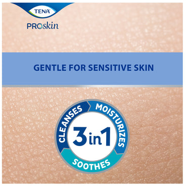 TENA® ProSkin™ Cleansing Cream Rinse-Free Body Wash Cream 33.8 oz. Pump Bottle Mild Scent (931630_CS)